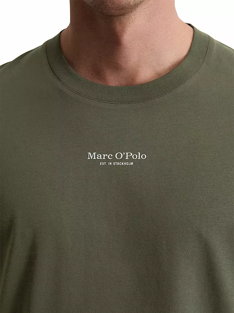 MARC O'POLO | Langarmshirt  | olive
