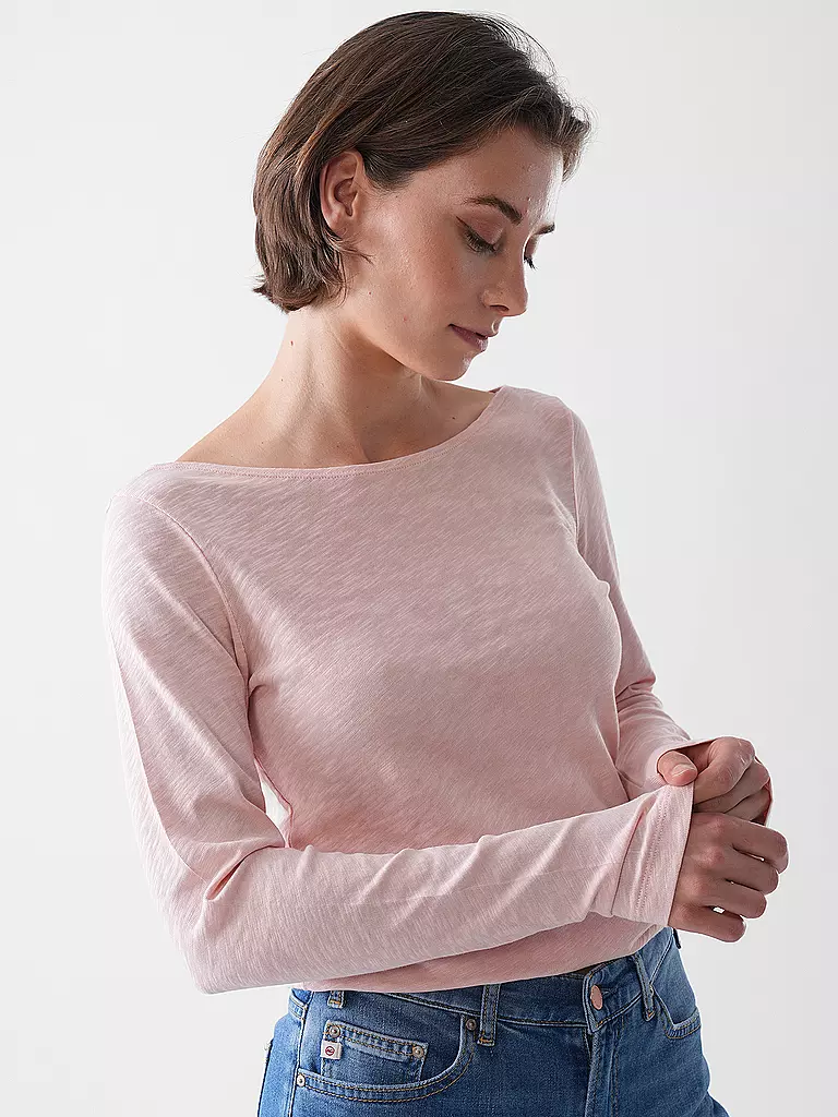 MARC O'POLO | Langarmshirt  | rosa
