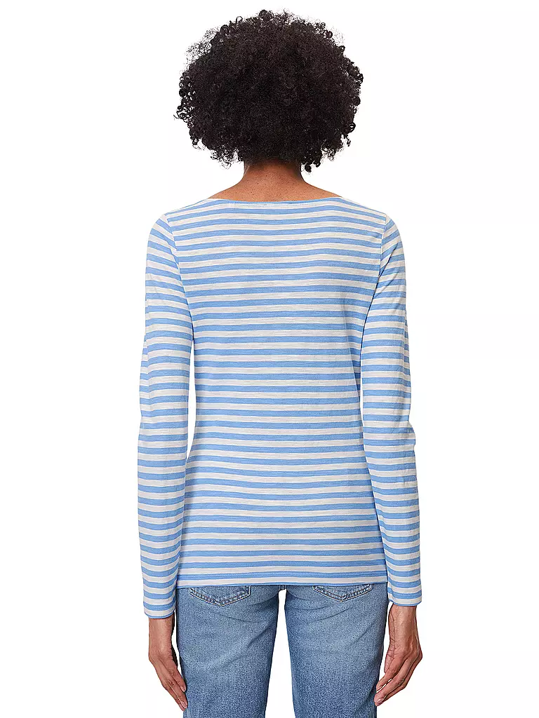 MARC O'POLO | Langarmshirt | weiss