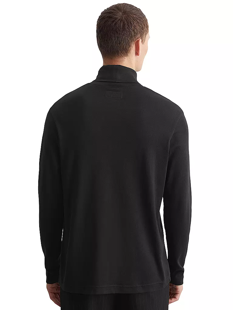 MARC O'POLO | Langarmshirt | schwarz