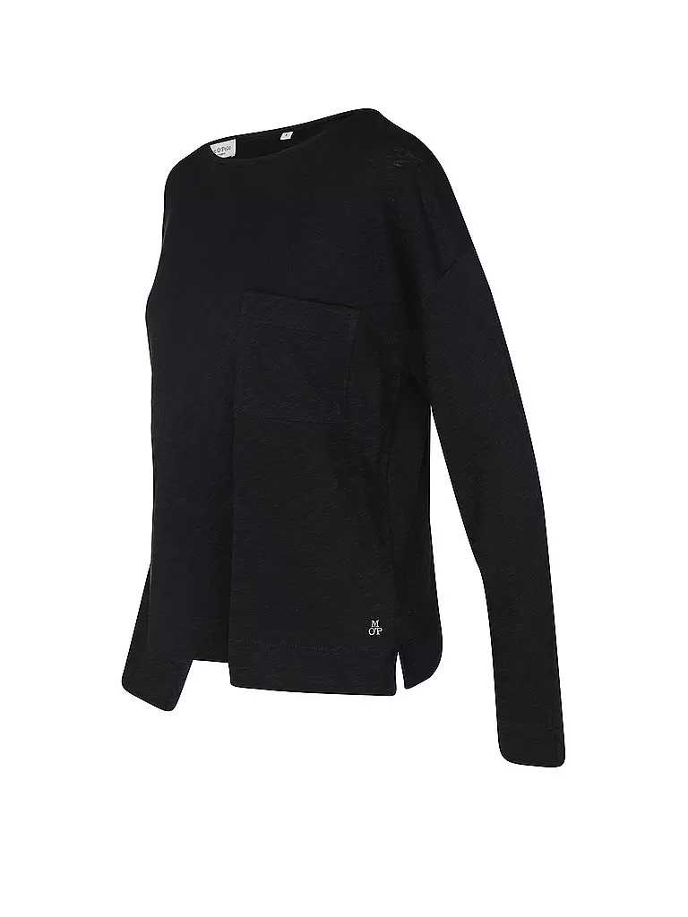 MARC O'POLO | Langarmshirt | weiss