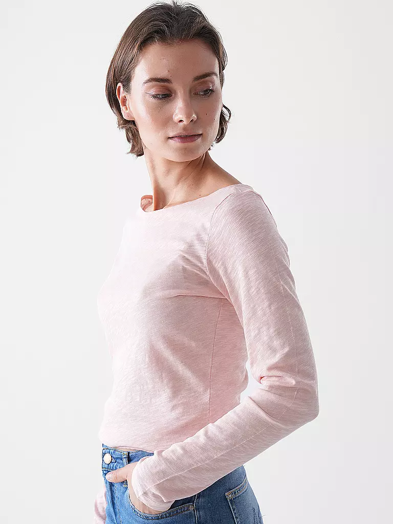 MARC O'POLO | Langarmshirt | dunkelrot