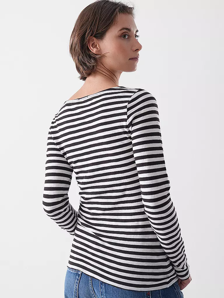 MARC O'POLO | Langarmshirt | dunkelrot