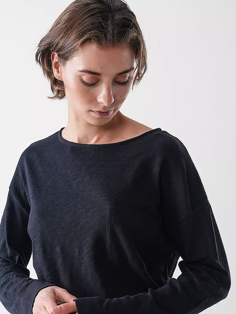 MARC O'POLO | Langarmshirt | weiss