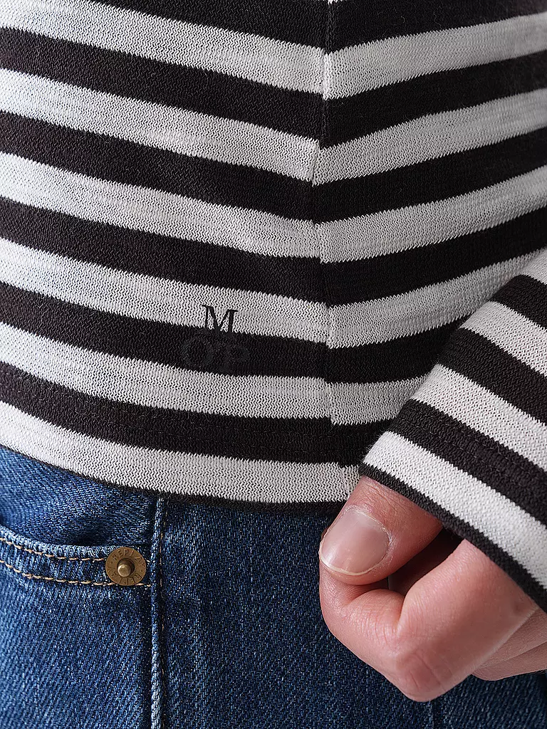 MARC O'POLO | Langarmshirt | dunkelrot