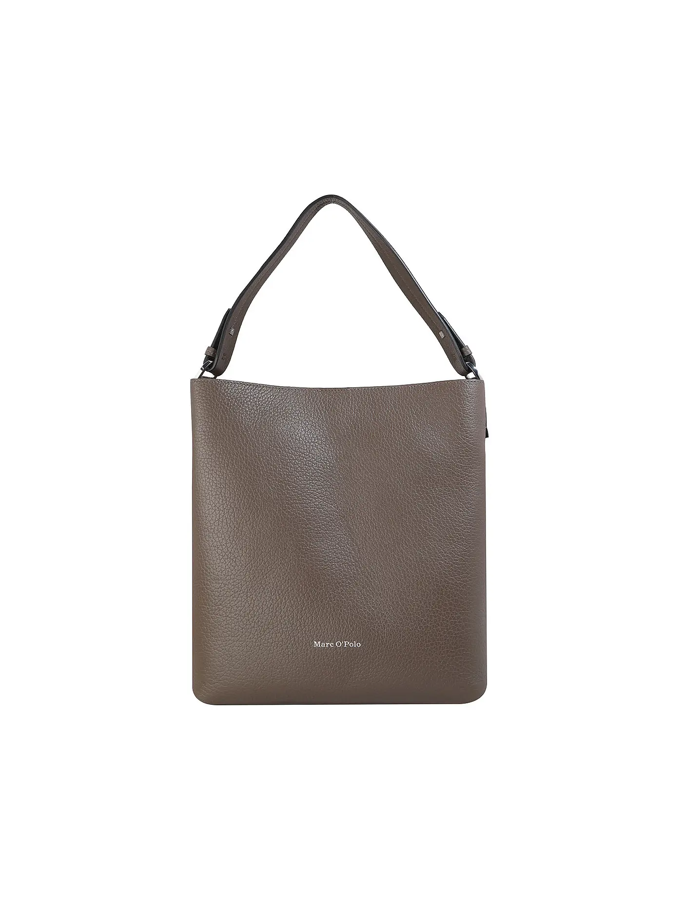 MARC O'POLO | Ledertasche - Hobo Bag Medium | braun