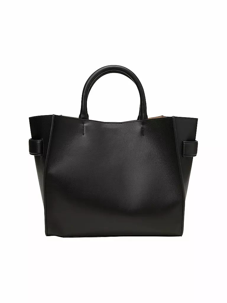 MARC O'POLO | Ledertasche - Shopper Medium | schwarz