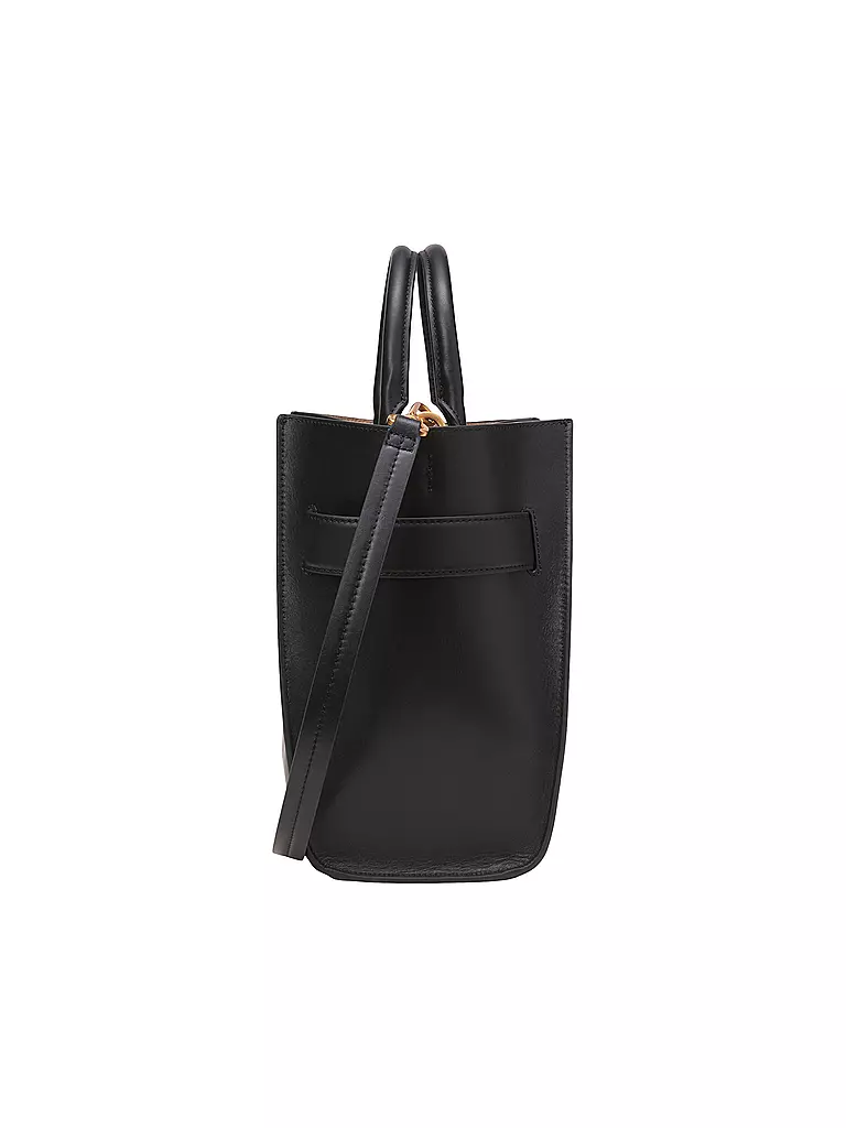MARC O'POLO | Ledertasche - Shopper Medium | schwarz