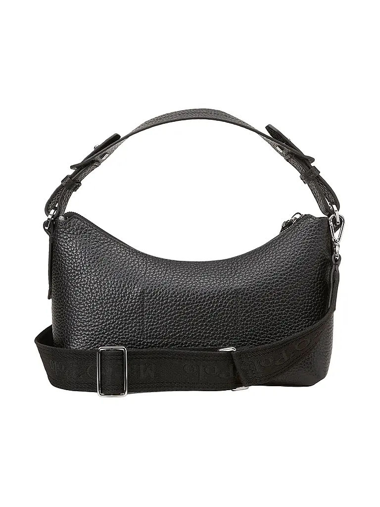 MARC O'POLO | Ledertasche - Umhängetasche Medium | schwarz