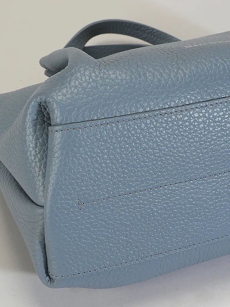 MARC O'POLO | Ledertasche - Umhängetasche Medium | Blau
