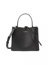 MARC O'POLO | Ledertasche - Umhängetasche Small | schwarz