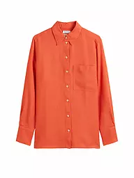 MARC O'POLO | Leinenbluse  | rot
