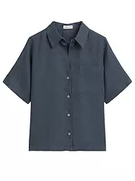 MARC O'POLO | Leinenbluse | dunkelblau