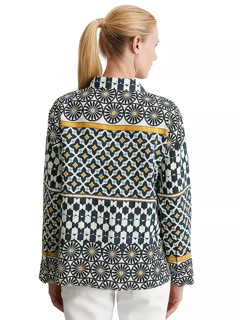 MARC O'POLO | Leinenbluse | dunkelblau