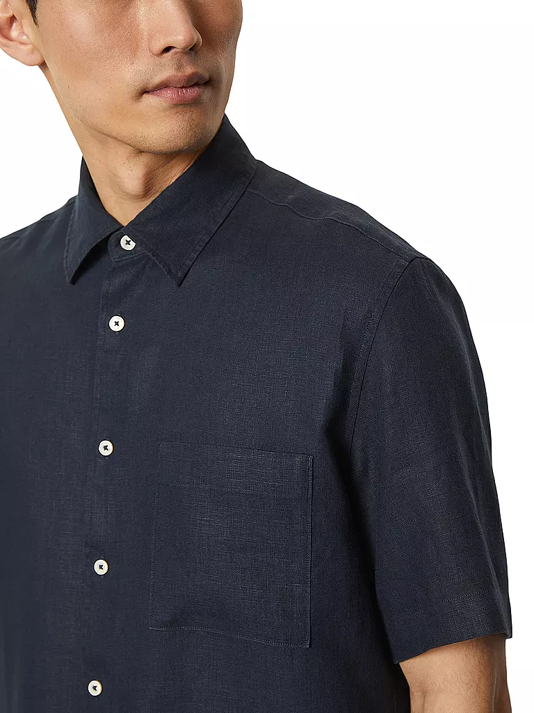 MARC O'POLO | Leinenhemd  Regular Fit | olive