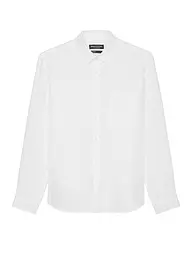 MARC O'POLO | Leinenhemd Regular Fit  | weiss