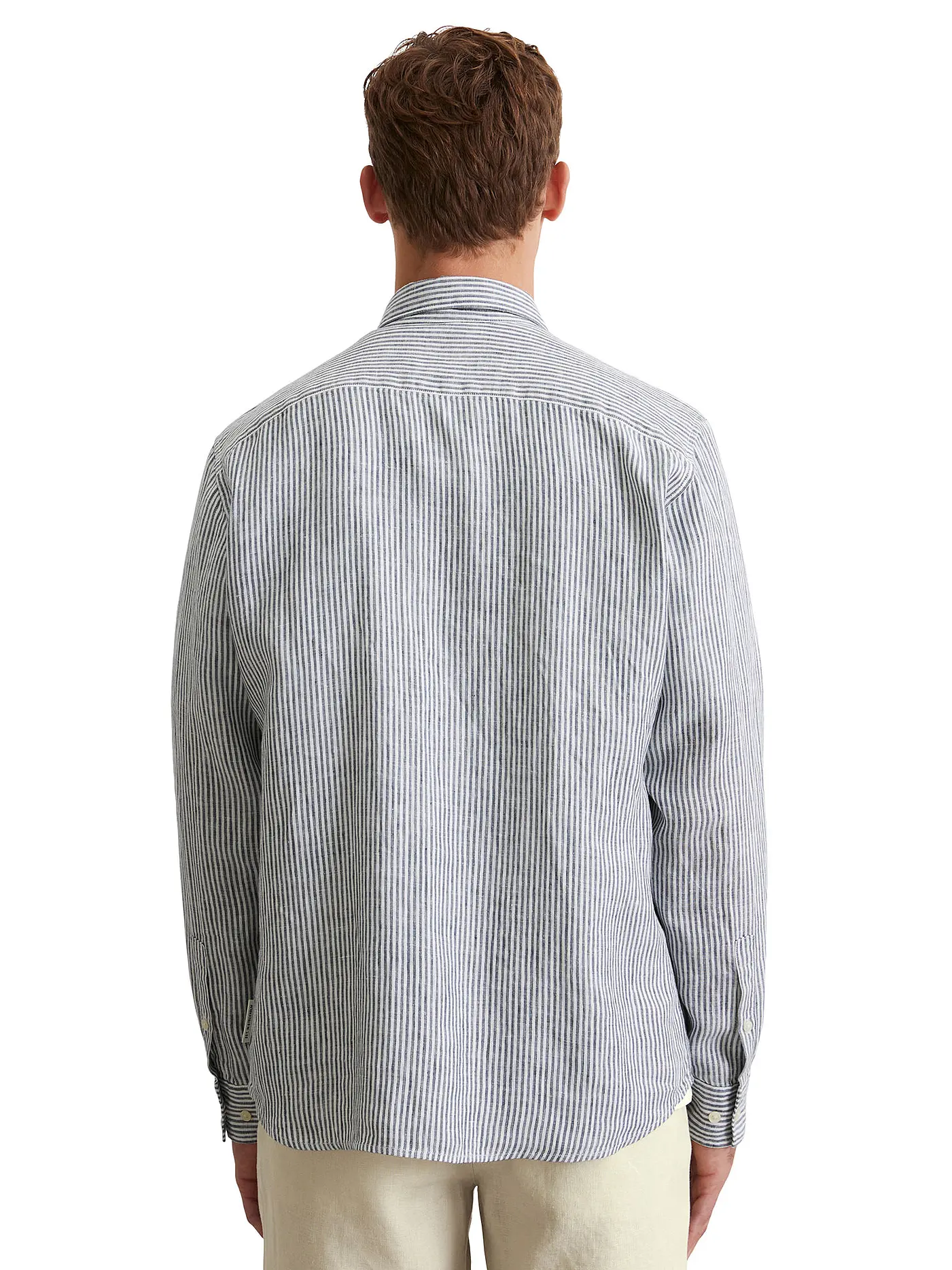 MARC O'POLO | Leinenhemd Regular Fit  | blau