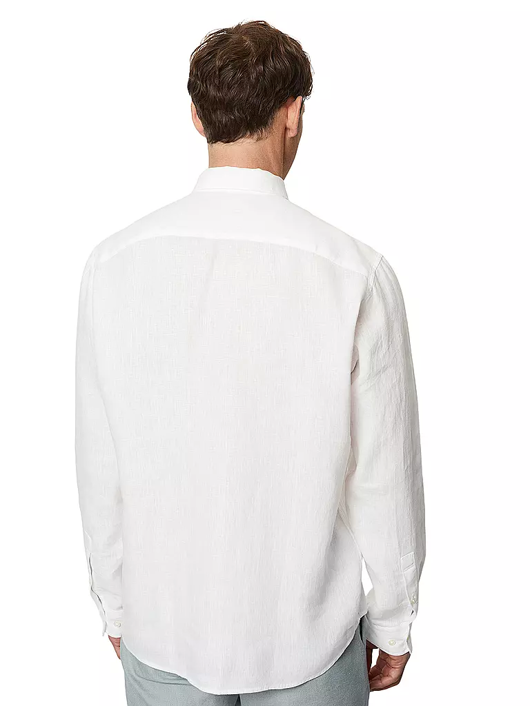 MARC O'POLO | Leinenhemd Regular Fit | olive
