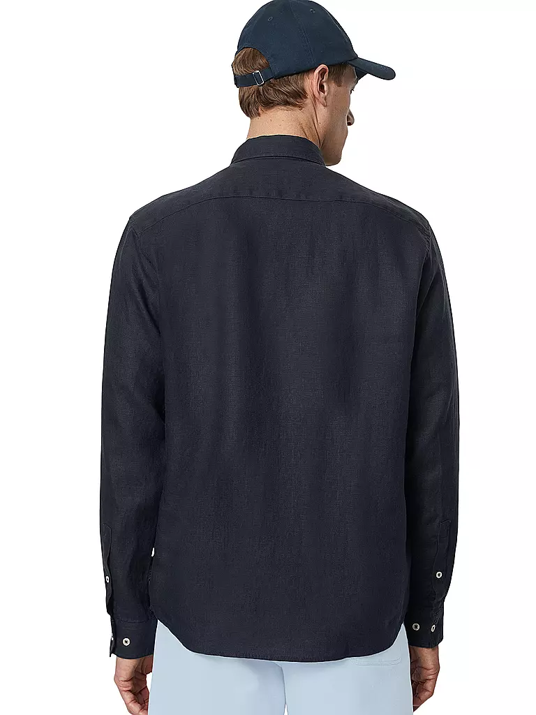 MARC O'POLO | Leinenhemd Regular Fit | olive