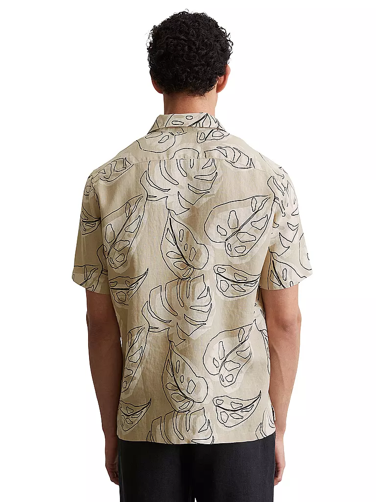 MARC O'POLO | Leinenhemd Regular Fit | creme