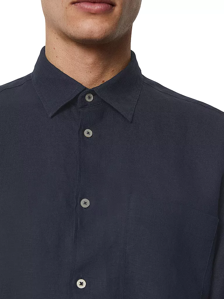 MARC O'POLO | Leinenhemd Regular Fit | olive