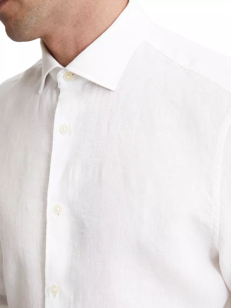MARC O'POLO | Leinenhemd Regular Fit | koralle