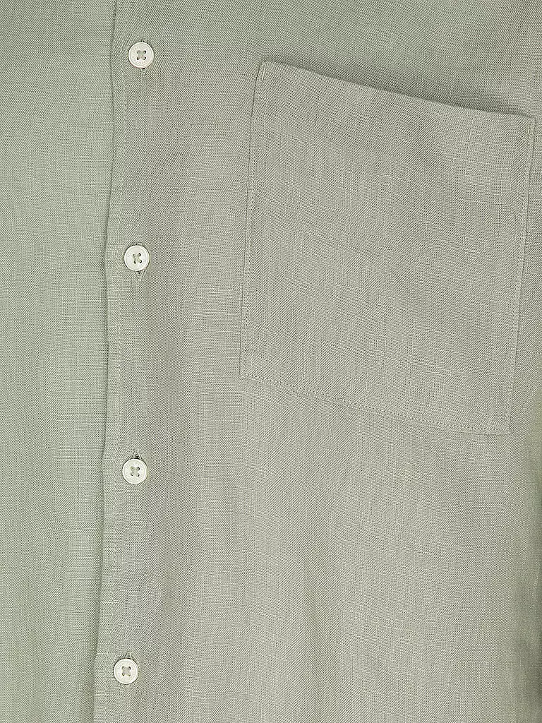 MARC O'POLO | Leinenhemd Regular Fit | blau