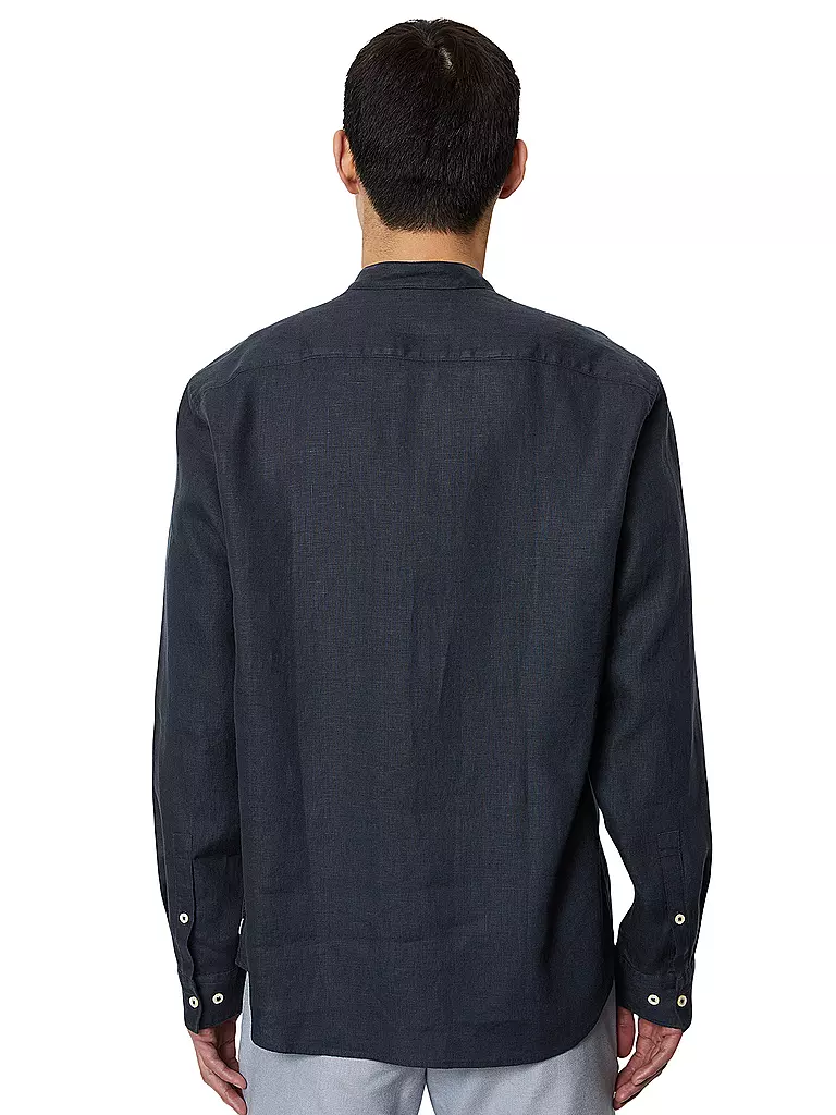 MARC O'POLO | Leinenhemd | blau