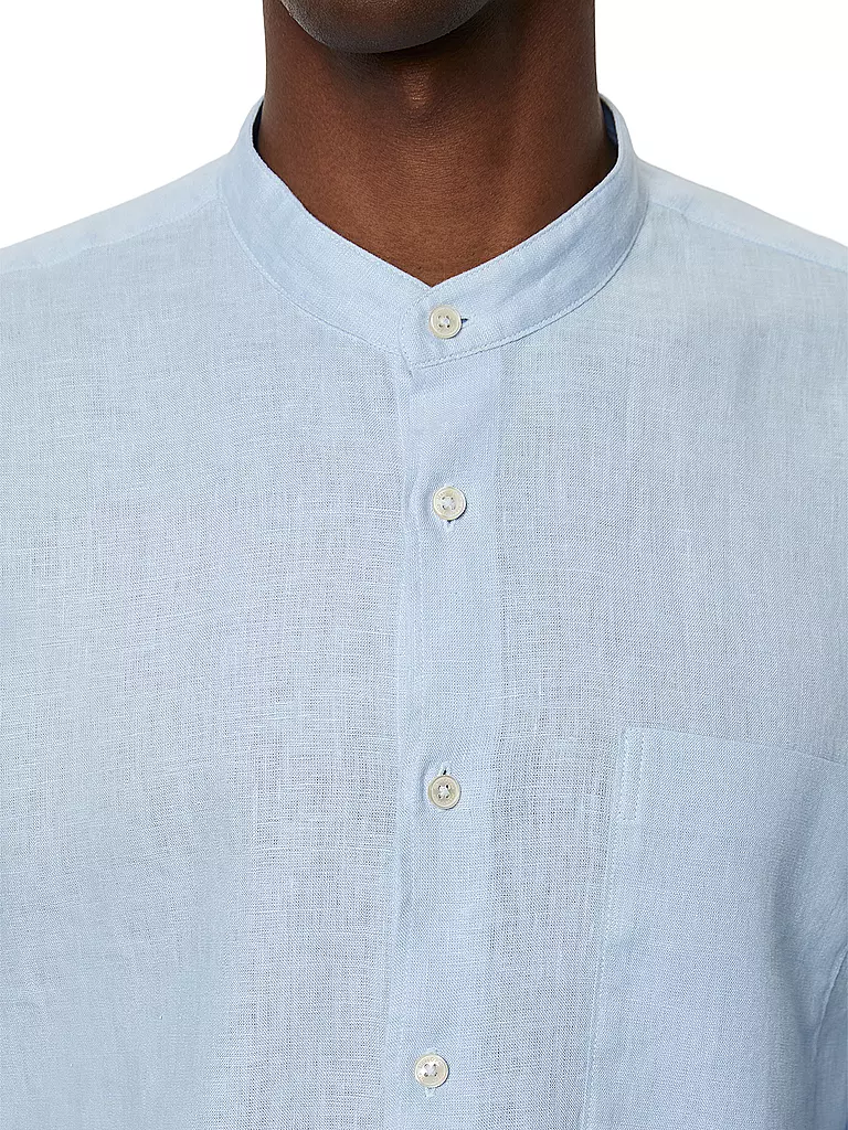 MARC O'POLO | Leinenhemd | dunkelblau