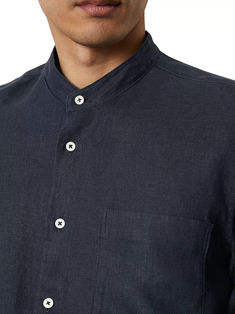 MARC O'POLO | Leinenhemd | blau