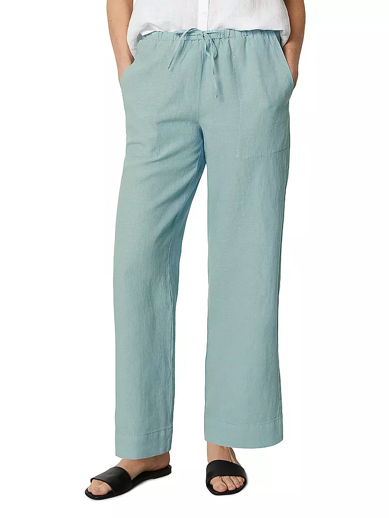 MARC O'POLO | Leinenhose  | Hellblau