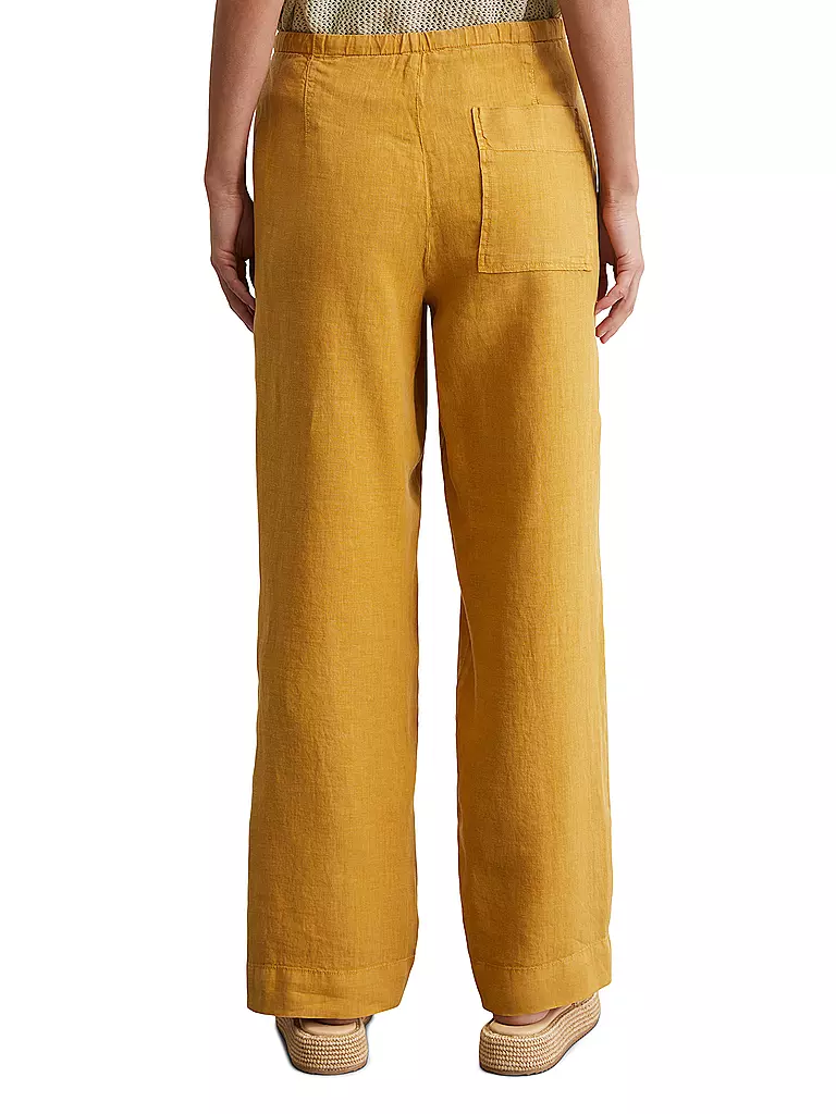 MARC O'POLO | Leinenhose | braun