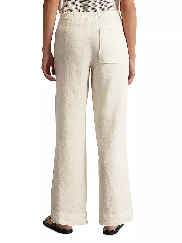 MARC O'POLO | Leinenhose | hellgrau