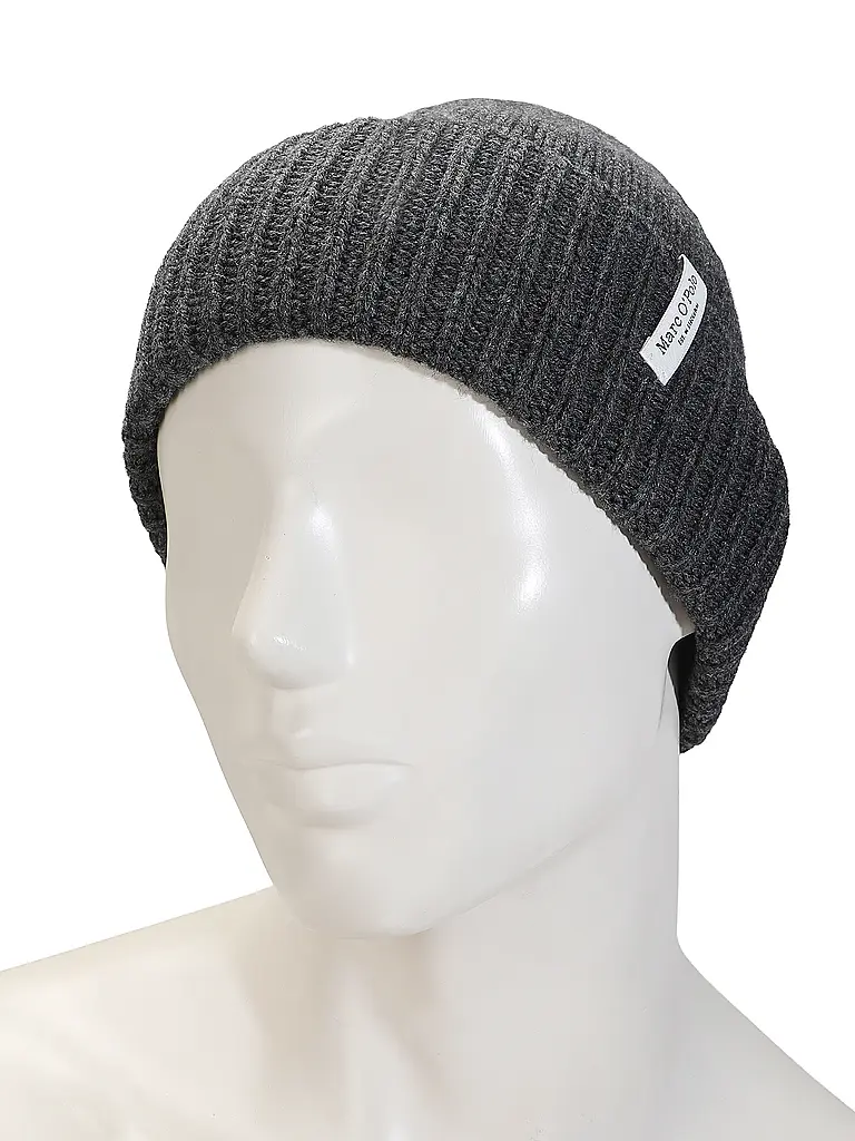 MARC O'POLO | Mütze - Haube  | grau