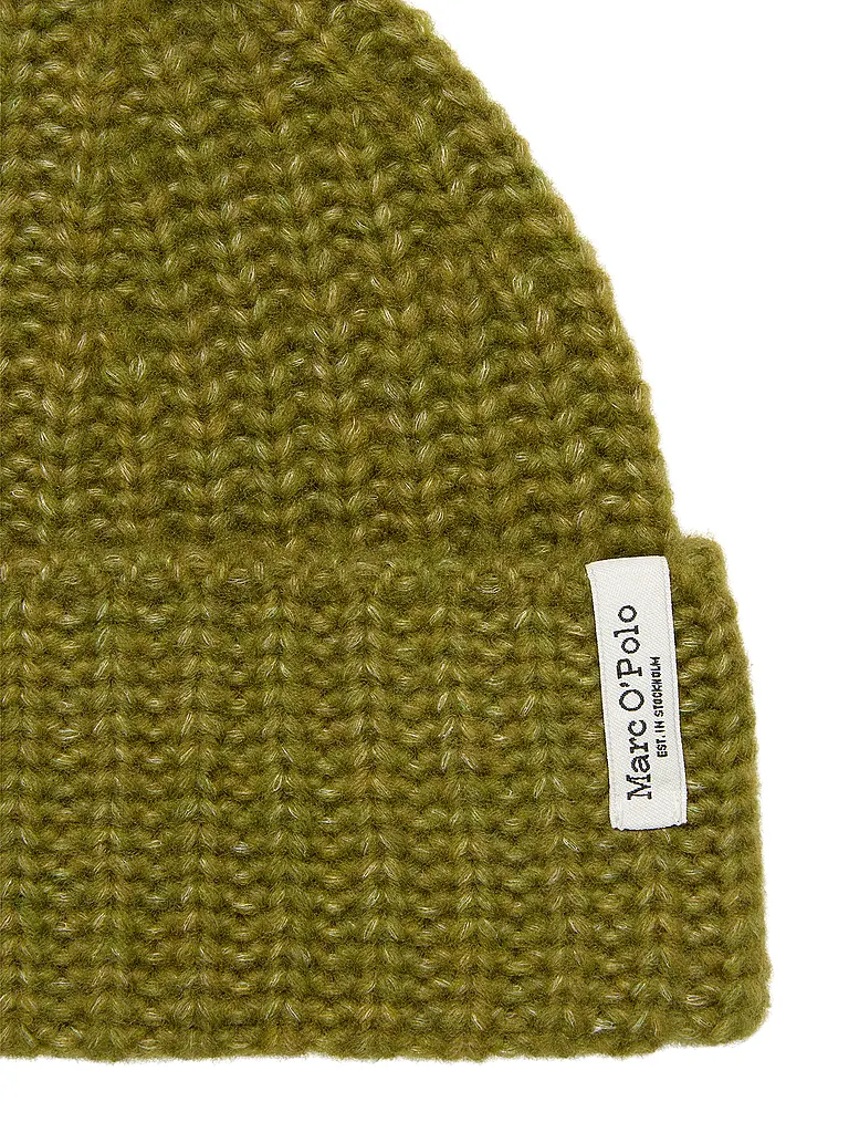 MARC O'POLO | Mütze - Haube  | olive