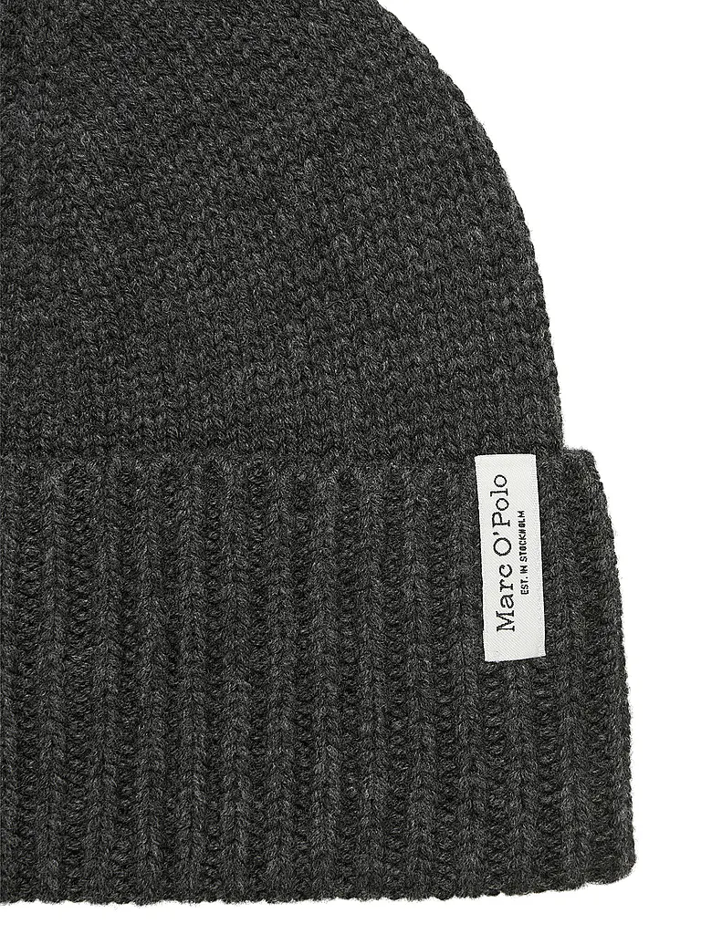 MARC O'POLO | Mütze - Haube  | grau