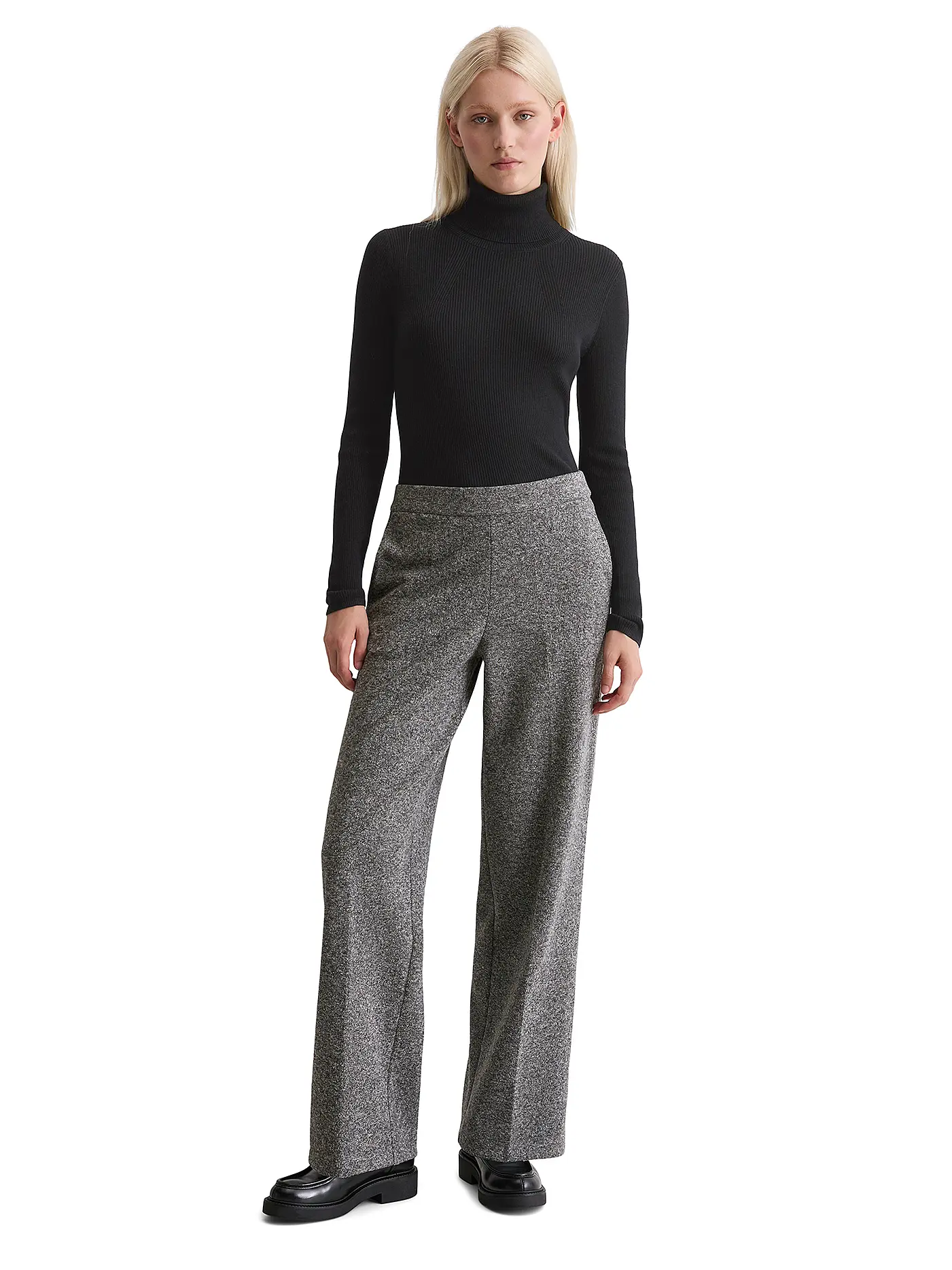 MARC O'POLO | Marlenehose  | grau