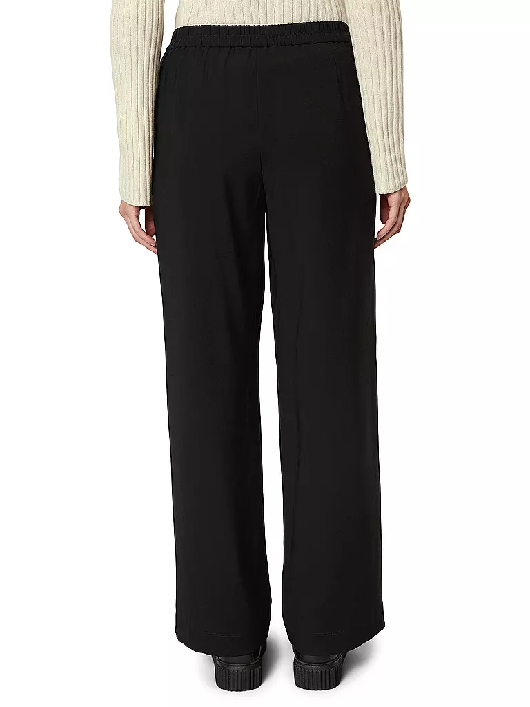 MARC O'POLO | Marlenehose | Schwarz
