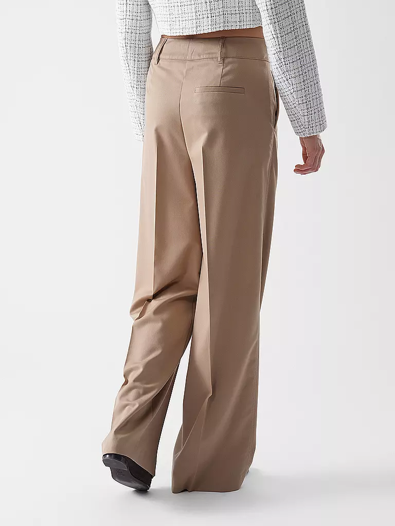 MARC O'POLO | Marlenehose | hellbraun
