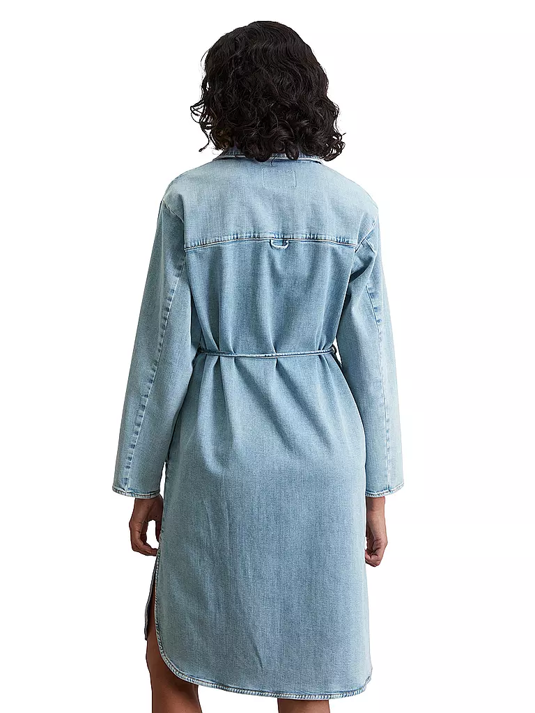 MARC O'POLO | Midikleid | hellblau