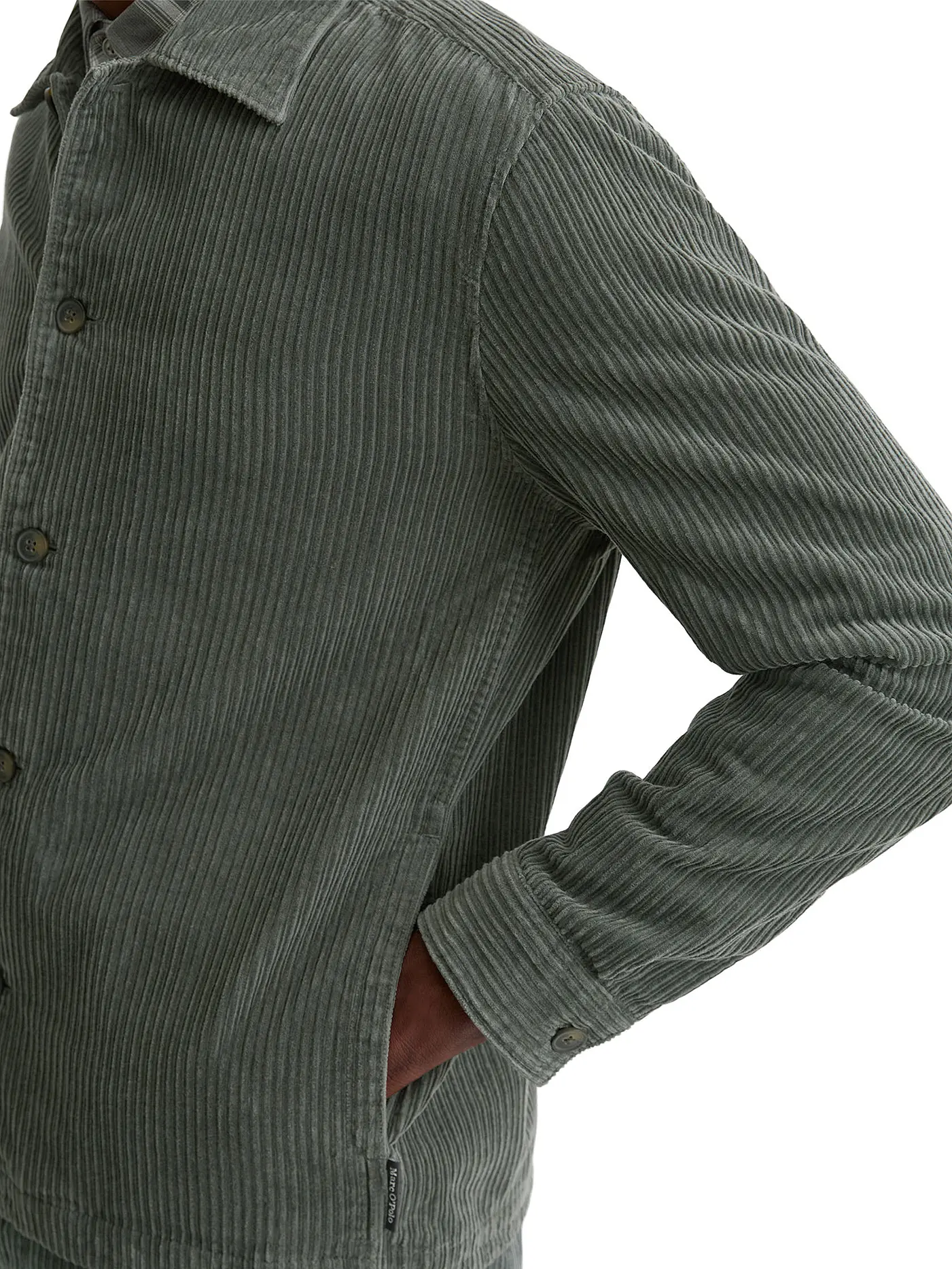 MARC O'POLO | Overshirt  | dunkelgrün