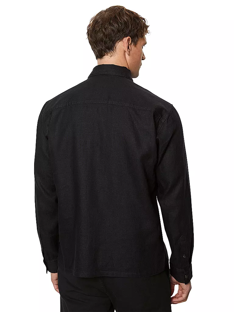 MARC O'POLO | Overshirt | schwarz