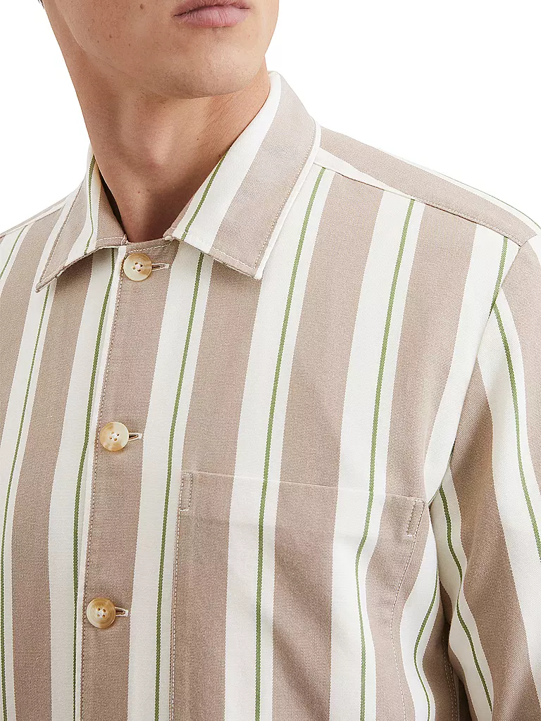 MARC O'POLO | Overshirt | grau