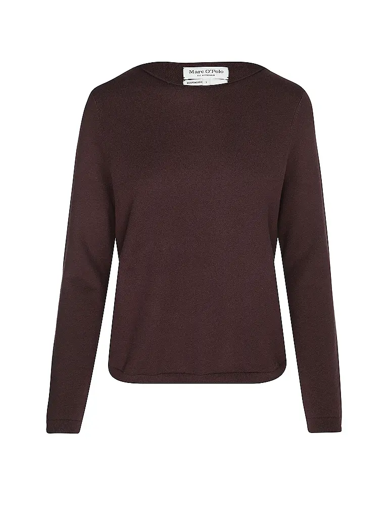 MARC O'POLO | Pullover  | dunkelrot