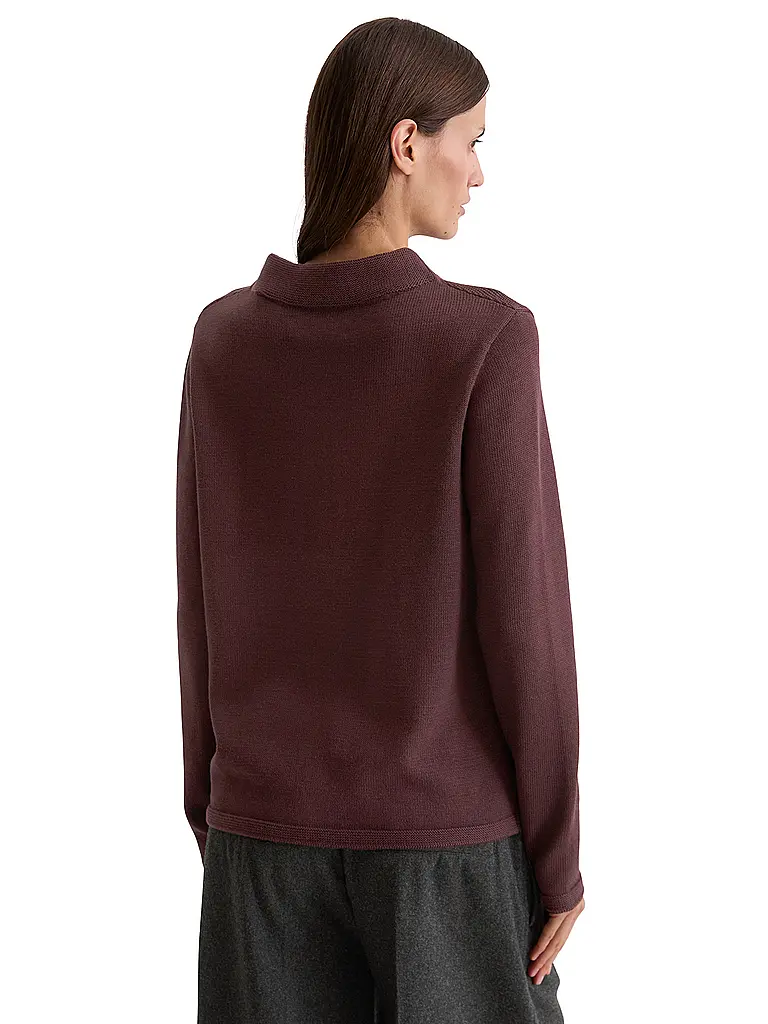 MARC O'POLO | Pullover  | dunkelrot