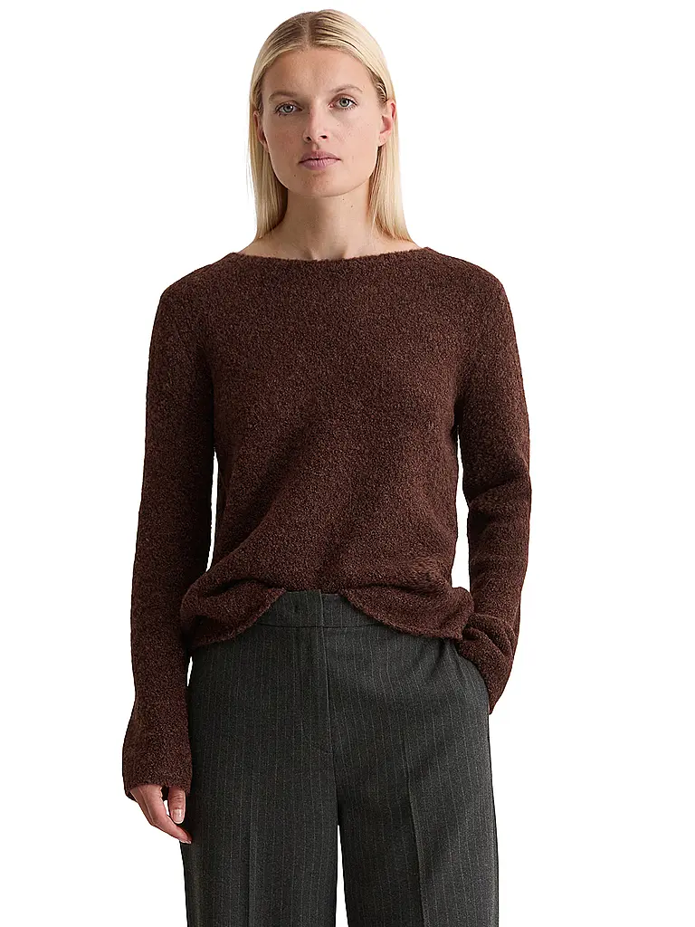 MARC O'POLO | Pullover  | dunkelrot