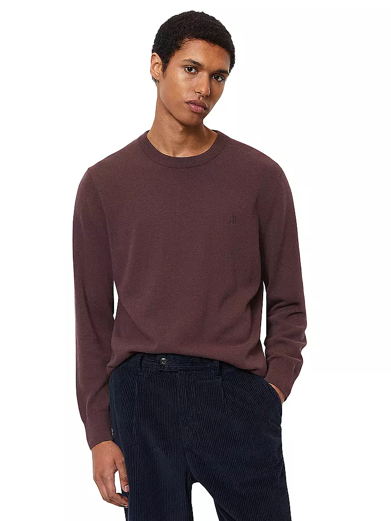 MARC O'POLO | Pullover | Dunkelrot