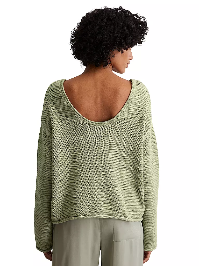 MARC O'POLO | Pullover | hellgrün