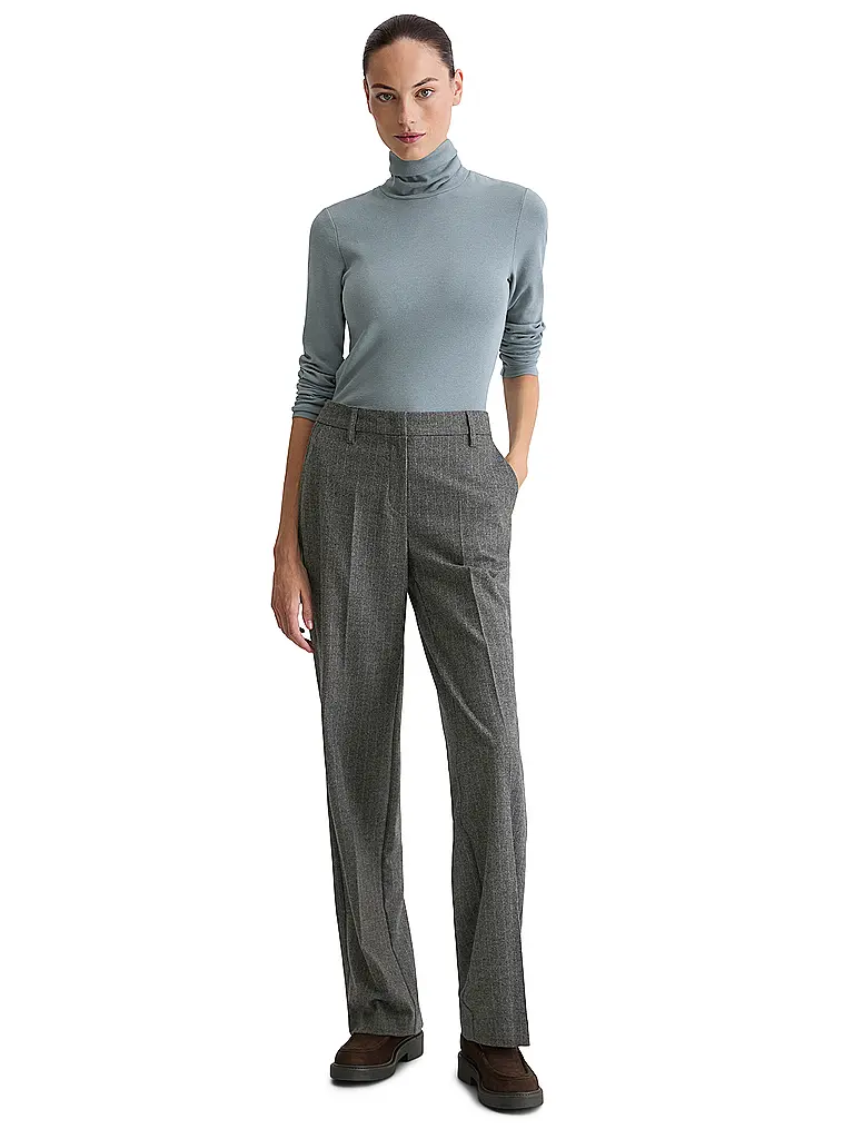 MARC O'POLO | Rollkragenpullover  | blau