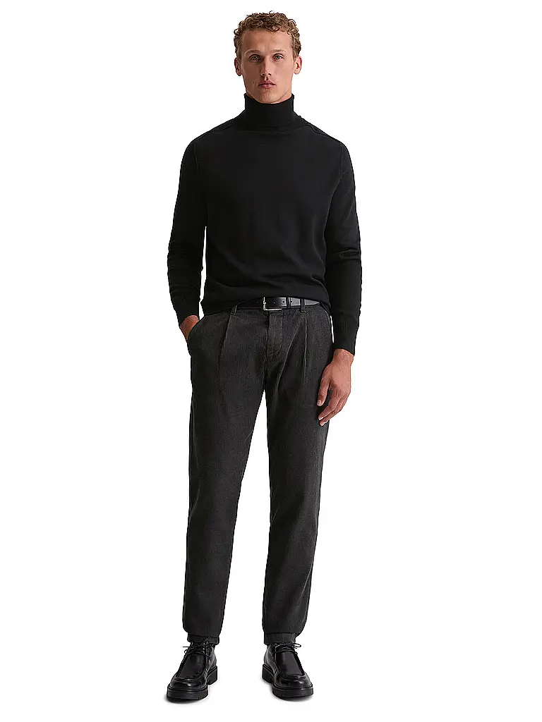 MARC O'POLO | Rollkragenpullover  | Schwarz